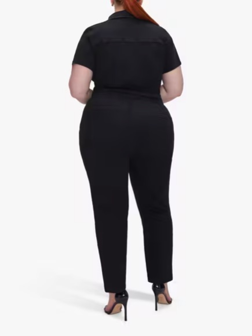 Good American Fit For Success Denim Utility Jumpsuit 2XL - NWT - Picture 2 of 10